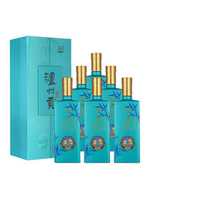 【酒厂直营】泸州贡翡绿浓香型白酒52度500ml*6  泸州老窖官方旗舰店（内含礼品袋）