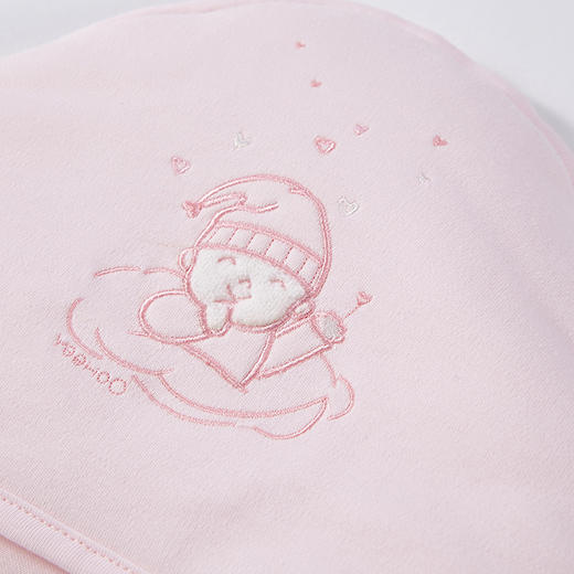 英氏婴儿纯棉抱被新生儿夹棉抱毯小被子10096602 10096628 商品图11