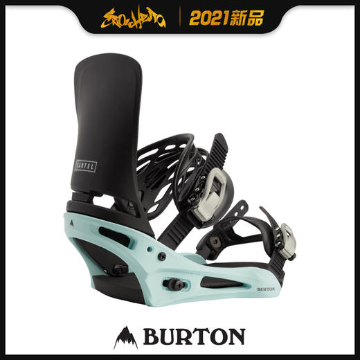 2021 BURTON CARTEL BLACK/BLUE M 商品图0