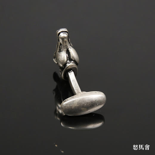 古银色奔马袖扣 商品图3