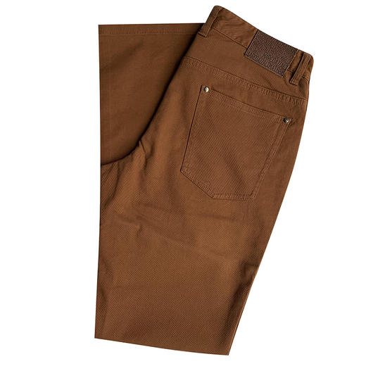 Marco Azzali 棕色休闲长裤 P3525800 商品图3