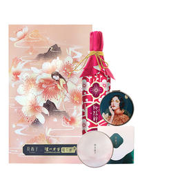不可销售 桃花醉与花西子联名款礼盒500ml（套装）   泸州老窖官方旗舰店
