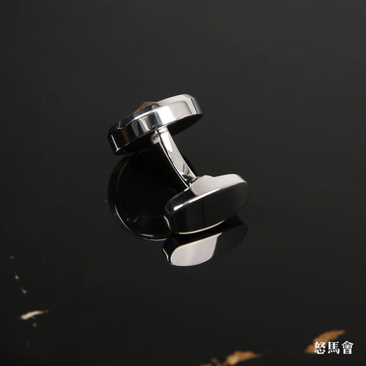 琥珀色施华洛世奇水晶袖扣 商品图3