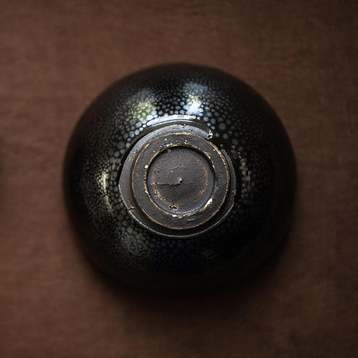 谁最中国定制定烧山西怀仁窑华北油滴盏杯盏中见星河