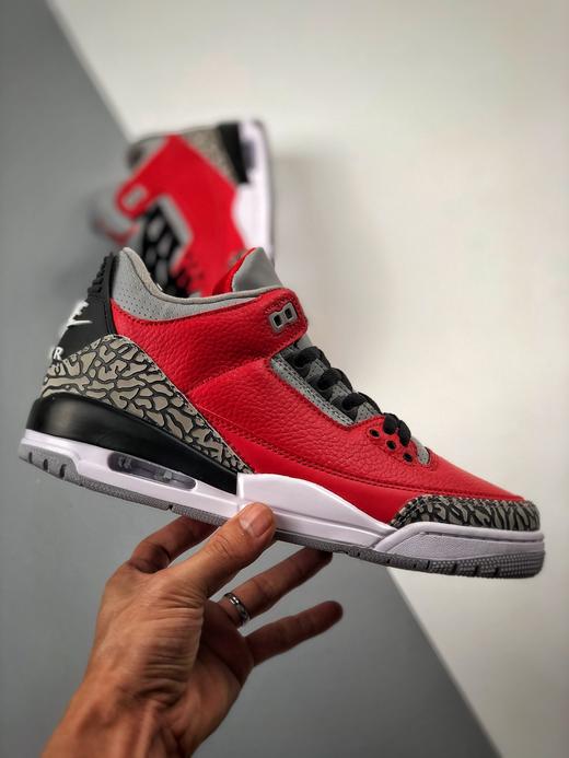 男鞋nikeairjordan3紅水泥運動籃球鞋aj3