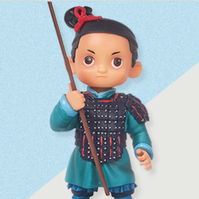 秦风小兵秦始皇帝陵博物院40周年限量纪念款专业级收藏手办