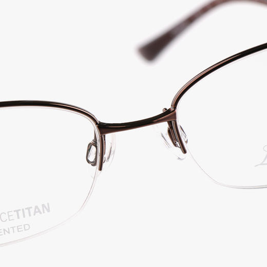 charmant夏蒙lineartxl2042br半框眼镜框