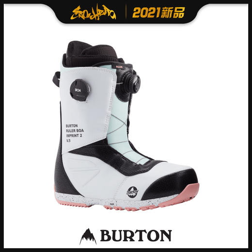 2021BURTON RULER BOA WHITE/BLACK/MULTI 9 商品图0