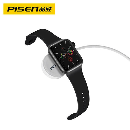 品胜 iWatch 磁吸式充电器 苹果手表充电器无线充电底座 手表充电器线长1米 商品图5