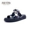 西村名物夏季潮流时尚凉鞋拖鞋可爱X20BJ22971 商品缩略图3