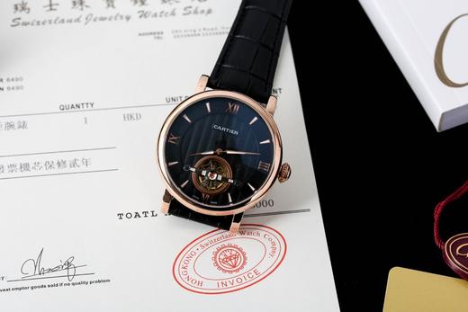 卡地亚-Cartier优雅男士腕表 全自动机械机芯，316精钢表壳，矿物质水晶镜面 进口小牛皮皮带 商品图3