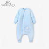 英氏婴儿睡袋男女宝宝分腿可拆袖薄棉双向拉链10096686 10096685 商品缩略图1
