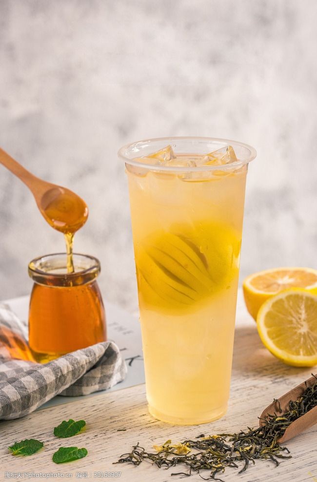 物本源蜂蜜柠檬水