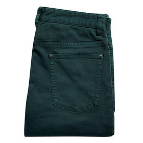 Marco Azzali 墨绿色五袋款休闲长裤 P3524700
