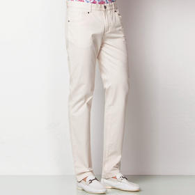 Marco Azzali 米白色休闲裤 P3705300