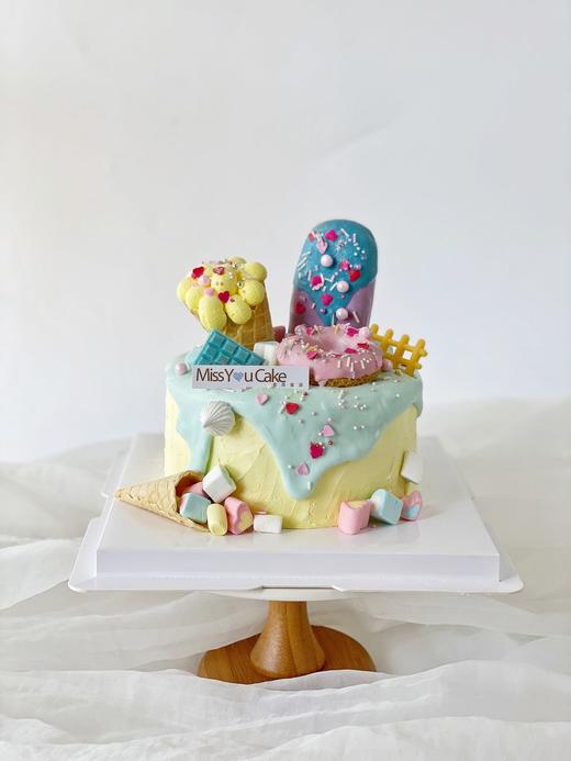 定制款蛋糕 - 缤纷淇宝 商品图0