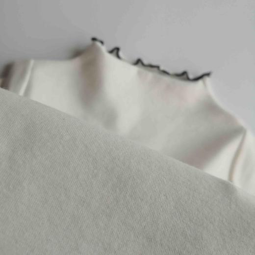 【迎开放日 腾坑位】厚棉 T 半高领打底衫 女童的打底衫 单穿 配裙装 提前备 全棉T恤 商品图3