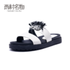 西村名物夏季潮流时尚凉鞋拖鞋可爱X20BJ22971 商品缩略图4