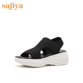Safiya索菲娅时尚休闲沙滩鞋女2020夏季舒适厚底凉鞋SF02115086