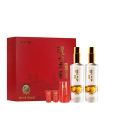 【特曲官旗】52度泸州老窖特曲（纪念版）礼盒套装500ml*2