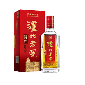 【特曲官旗】52度泸州老窖 中华老字号特曲  375ml 单瓶 浓香型白酒