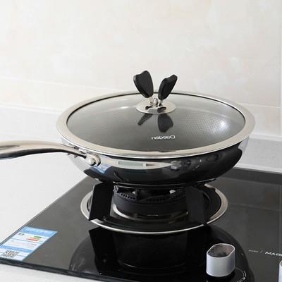 德国戴德不锈钢平底锅炒锅无油烟麦饭石不粘锅煎锅 商品图4