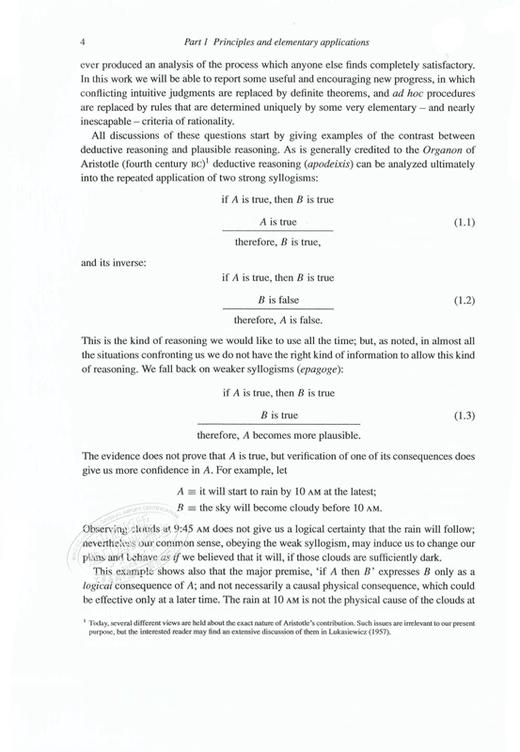 预售 【中商原版】概率论沉思录 英文原版 数学科学 Probability Theory E. T. Jaynes Cambridge University 商品图5