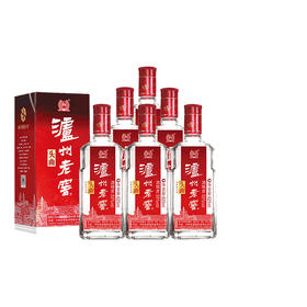 【酒厂直营】泸州老窖浓香型白酒 55度  625ml*6头曲酒 泸州老窖官方旗舰店（内含礼品袋）