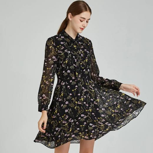 蕾朵 印花连衣裙 甜美 8f1icz-l20241- - 蕾朵女装专营店