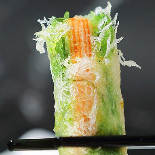 日式蟹柳海草卷600g真材实料煎炸都香炸了