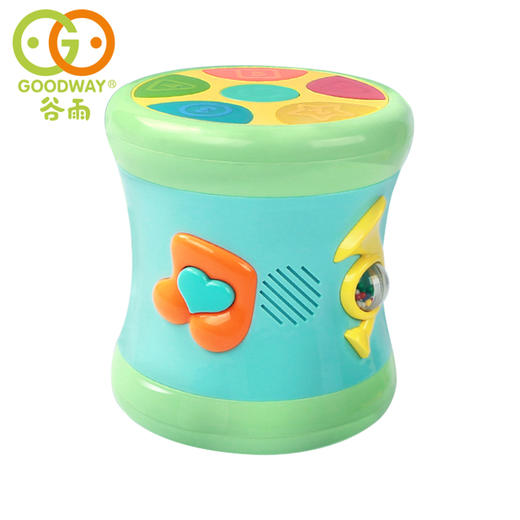 【谷雨】双面动感手拍鼓/2501 商品图0