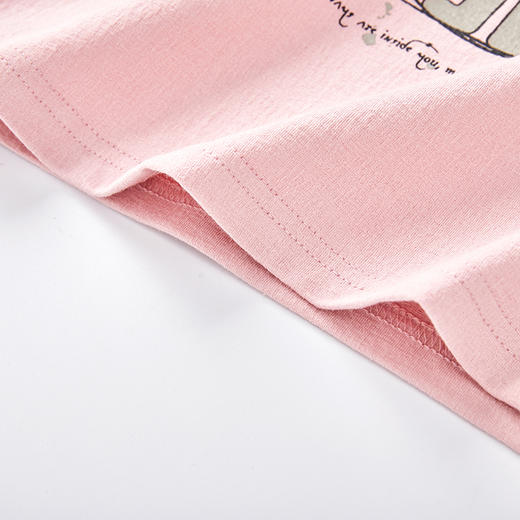 龙之涵【麻麻衫综合详情】儿童T恤中大童宝宝短袖亲子款短袖 吸汗透气 商品图8