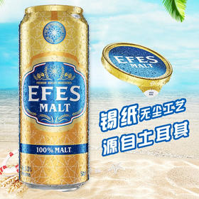 EFES/艾菲土耳其原装进口啤酒 黄啤艾菲啤酒（听装） 500ml