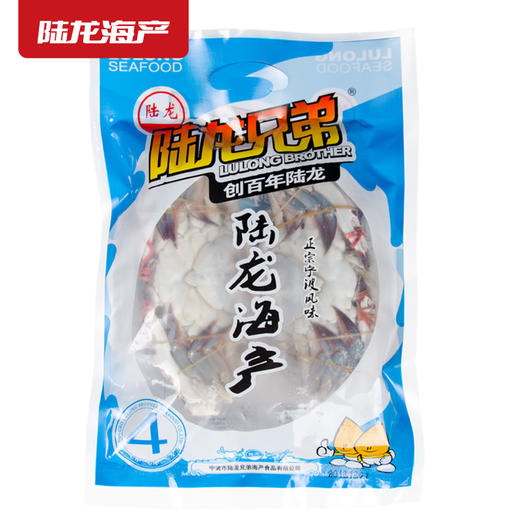 1908陆龙兄弟冷冻红膏梭子蟹500g/2-3只 商品图0
