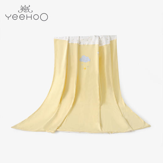 英氏婴儿大被套 宝宝被子棉质小床被套150CM单人床被套164508 商品图0