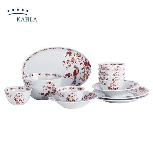 卡拉 天堂鸟-餐具组合-红(6人份) 商品图0
