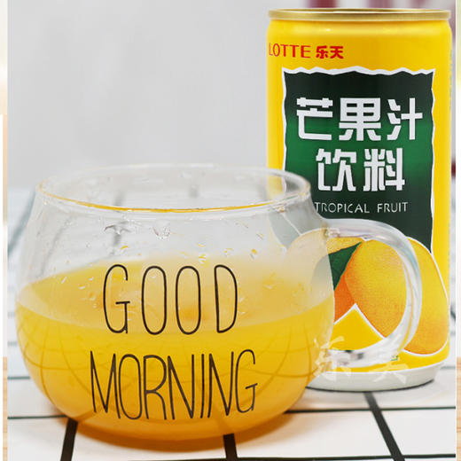 韩国原装进口乐天芒果汁饮料180ml*15 商品图1