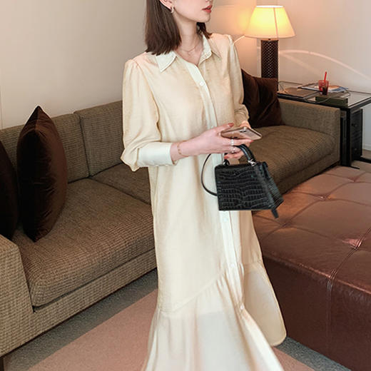 裁缝学苑 AG46宽松显瘦中长款衬衫连衣裙鱼尾裙服装纸样裁剪图纸 商品图2