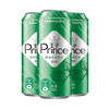 （最早2021年3月4日到期）青岛啤酒旗下王子品牌苏打汽水蛇麻花风味320ml*24听（新老包装混发） 商品缩略图2