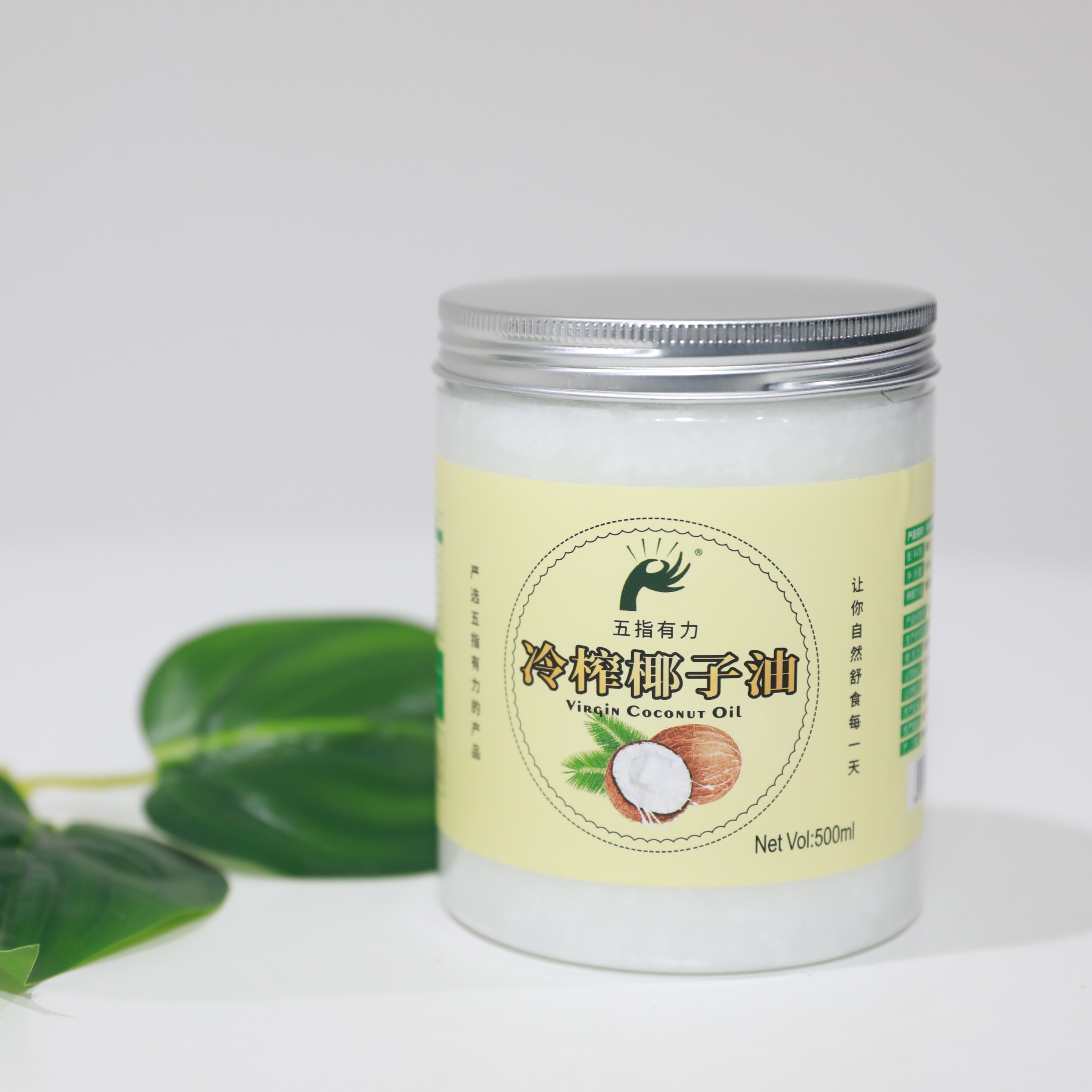天然冷榨椰子油 500ml/瓶