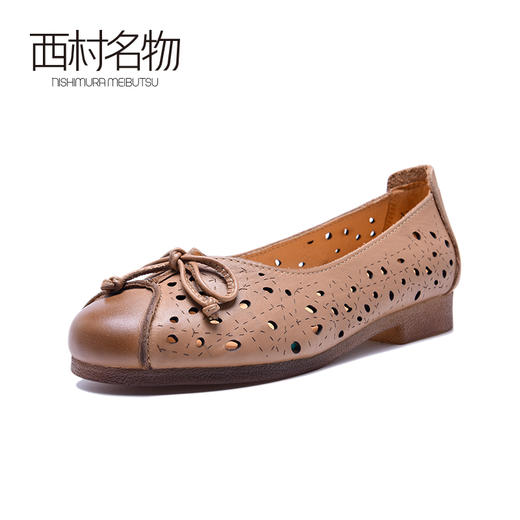 西村名物春夏新款奶奶鞋妈妈鞋舒适柔软X20AE10201 商品图4