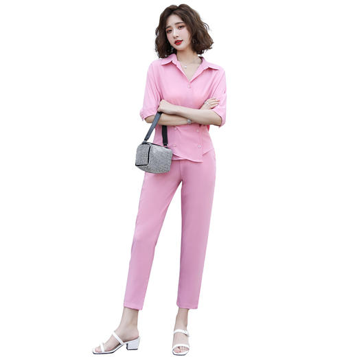 WZNH-OMN2019时尚气质女神范显瘦两件套 商品图4