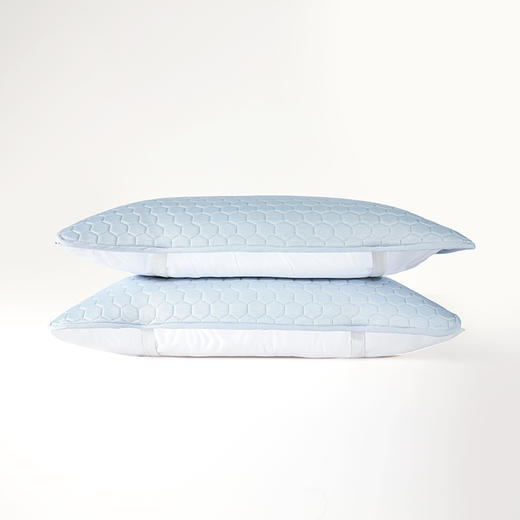 一触即凉纳米凉感冰丝可水洗乳胶凉席三件套 商品图1