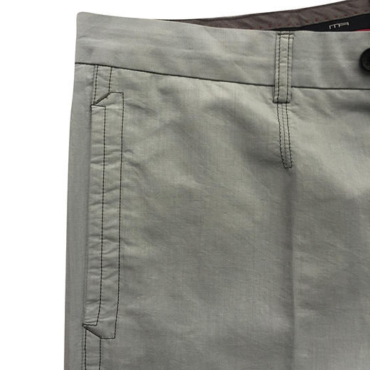 Marco Azzali 灰色全棉休闲裤 P3209600 商品图1