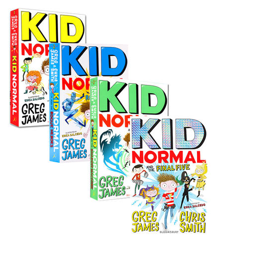 麻瓜小子4册 Kid Normal 独立阅读入门 系列章节书 插图 故事书 冒险 7~12岁 英文原版 商品图0