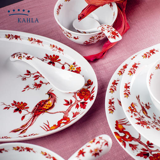 卡拉 天堂鸟-餐具组合-红(6人份) 商品图7