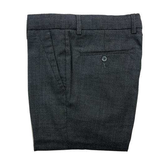 Marco Azzali 深灰色羊毛西裤 P3513400 商品图0