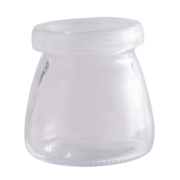 百钻布丁瓶玻璃带盖酸奶瓶子家用果冻慕斯杯烘焙模具100 0ml