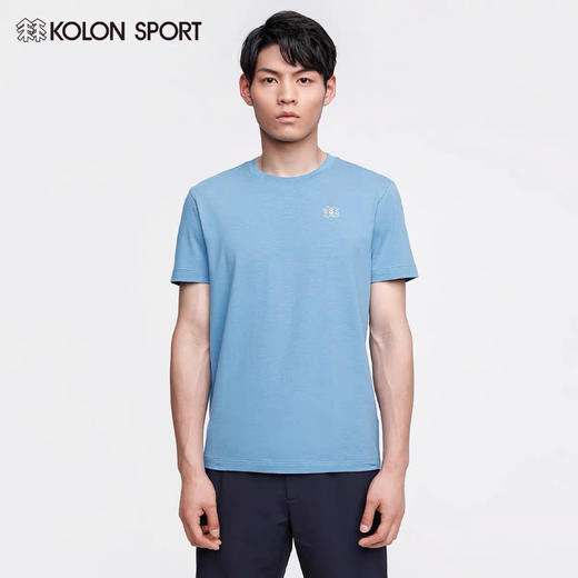 Kolonsport棉麻面料短袖T恤男款情侣款 商品图5