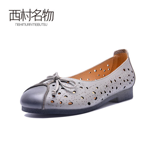 西村名物春夏新款奶奶鞋妈妈鞋舒适柔软X20AE10201 商品图3
